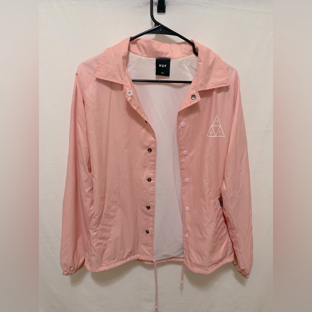 Pink Men’s Huf Windbreaker